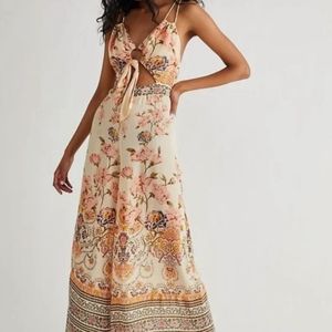 Free People Boho Retro Jumpsuit